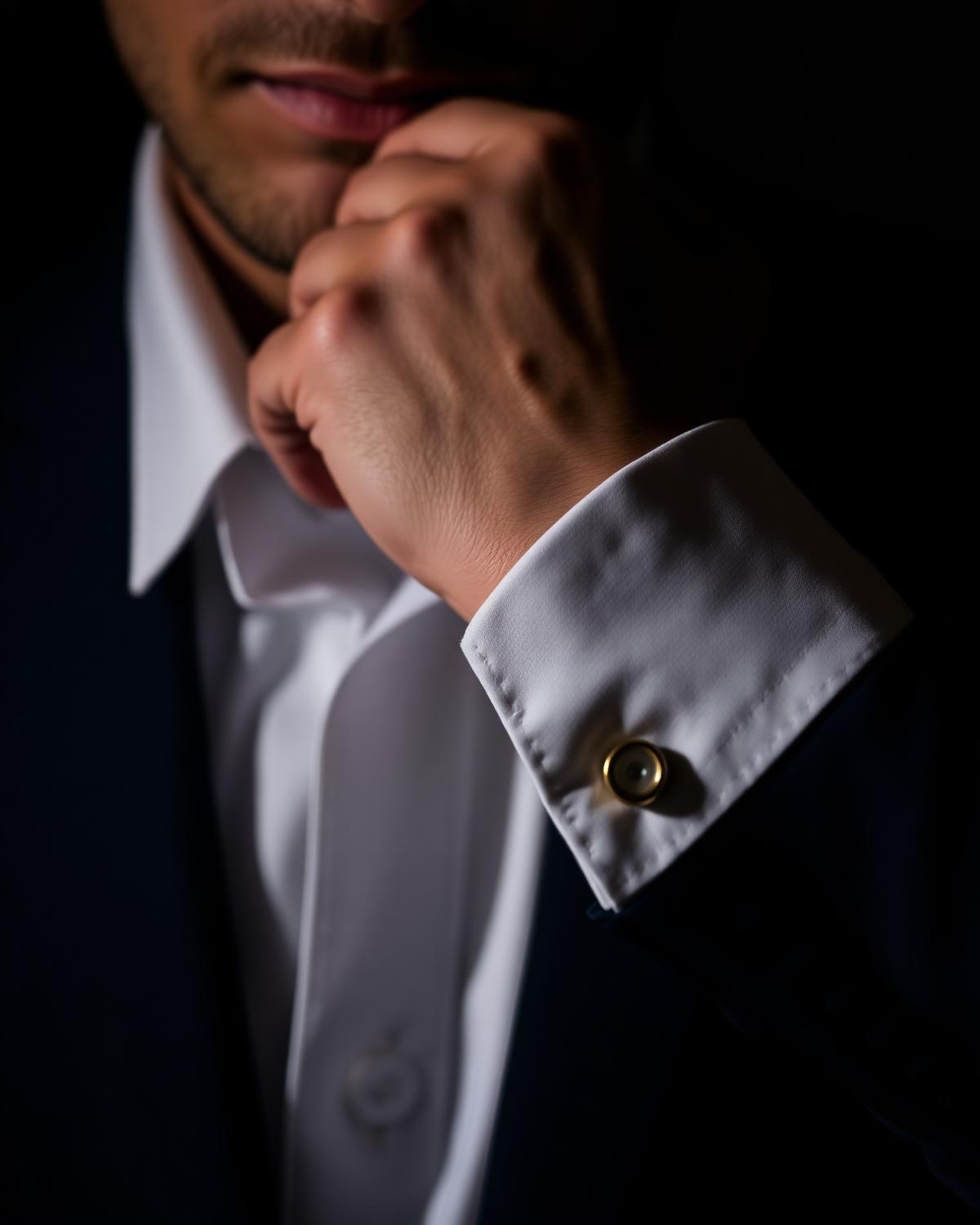 Navy & Ivory